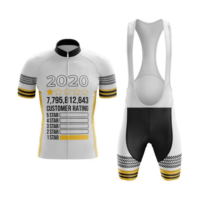 2020 1 Star Club Cycling Kit (V2) (White)