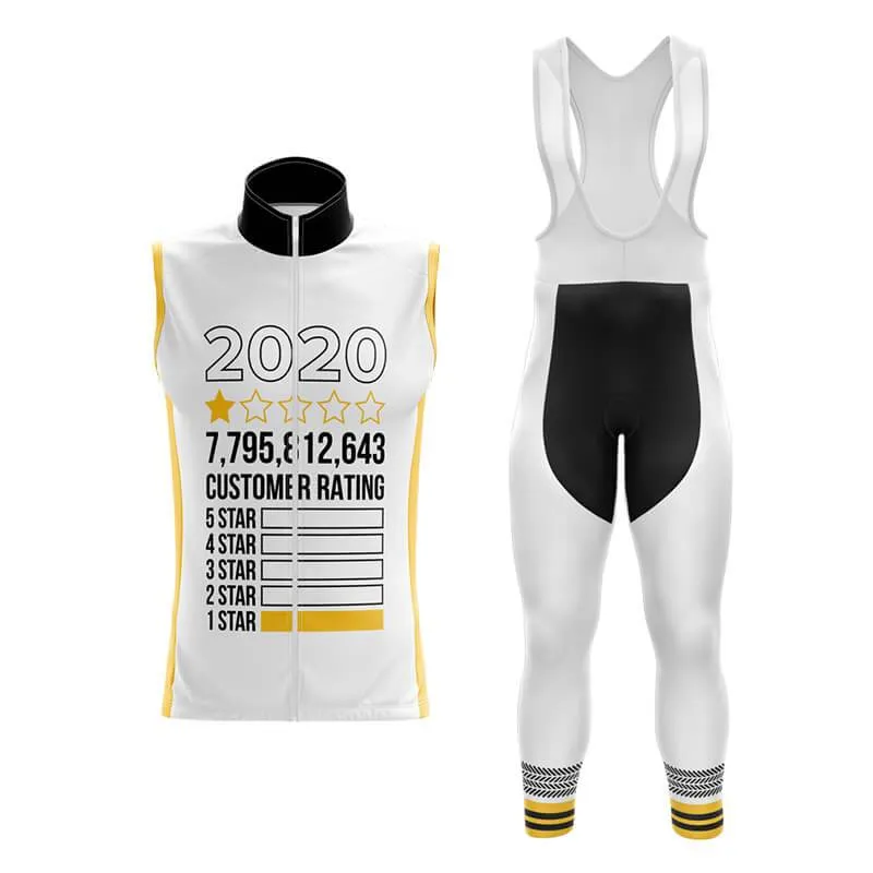 2020 1 Star Club Cycling Kit (V2) (White)