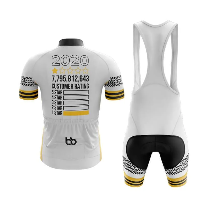 2020 1 Star Club Cycling Kit (V2) (White)