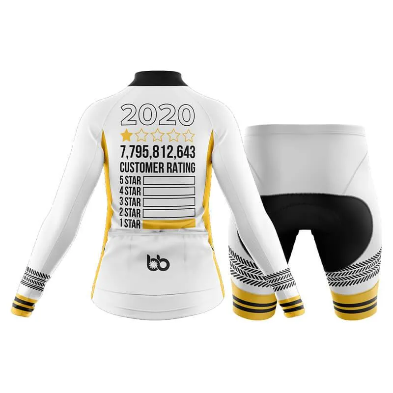 2020 1 Star Club Cycling Kit (V2) (White)