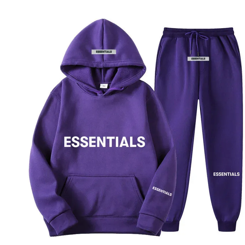 2024 Tracksuit ESSENTIALS Hoodie and joggers set for both men and women