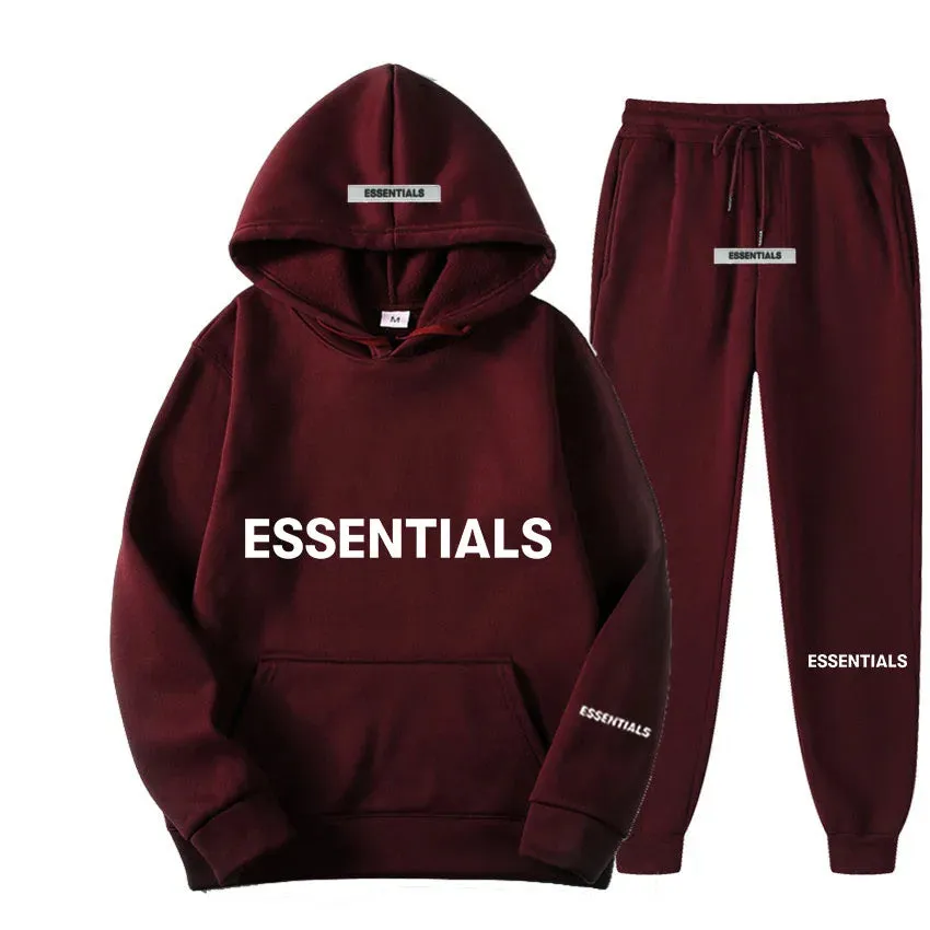 2024 Tracksuit ESSENTIALS Hoodie and joggers set for both men and women