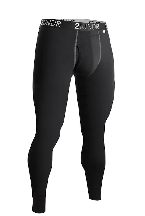 2UNDR LONG JOHN - BLACK