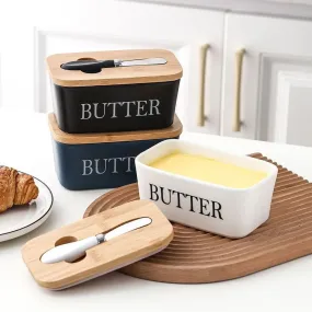 400ml Ceramic Butter Dish