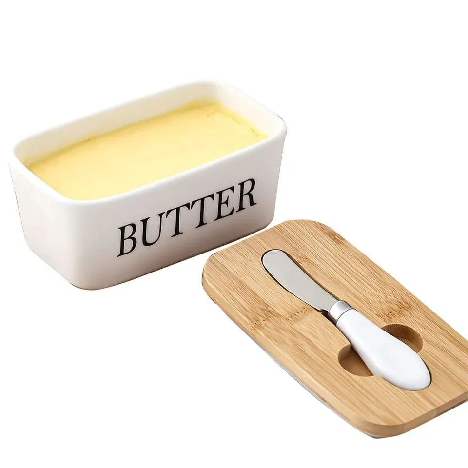 400ml Ceramic Butter Dish