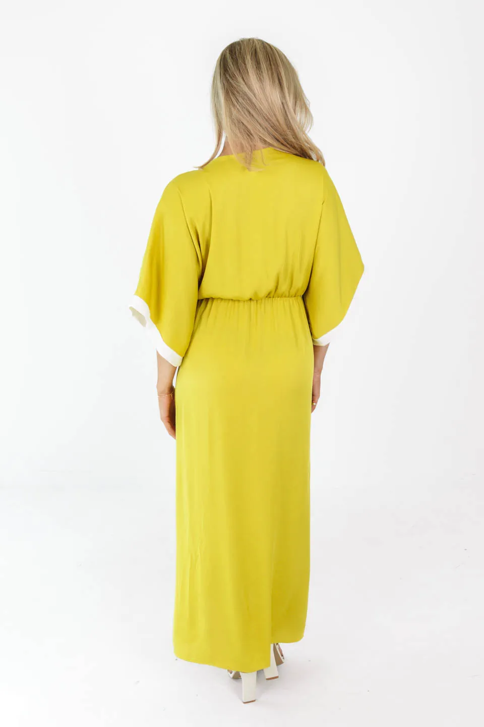 A Summer Song Maxi Dress - Lime