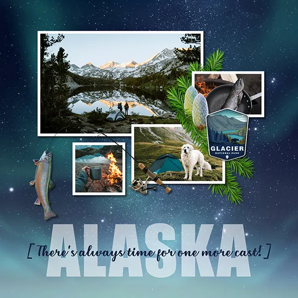 Alaskan Adventure Digital Scrapbook Bundle