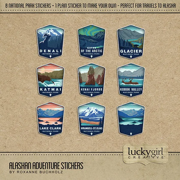 Alaskan Adventure Digital Scrapbook Bundle