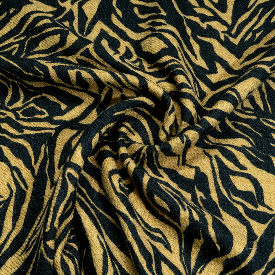 Animal Printed Pure Wool