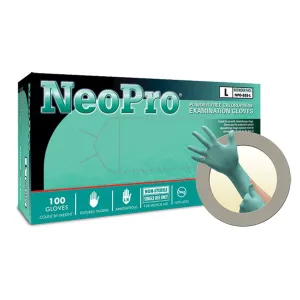 Ansell Microflex Neopro Powder-Free Chloroprene Exam Gloves Mbo-Glove Exam Chloroprene Pf Lfneopro Lg 100/Bx 10Bx/Cs