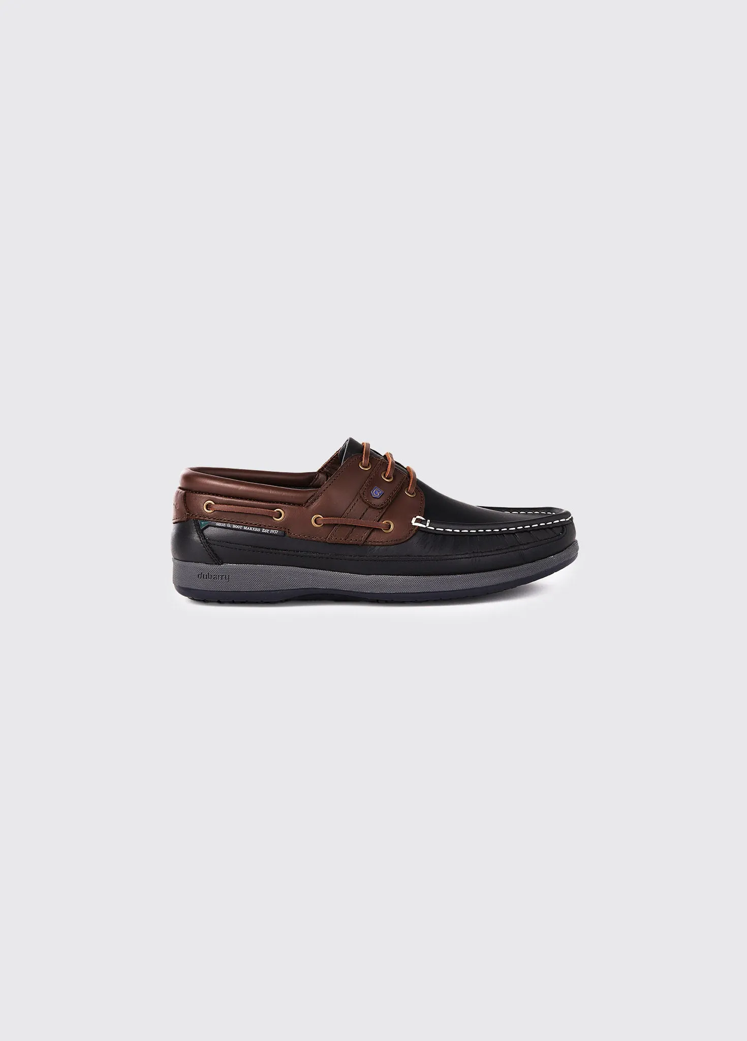 Atlantic Deck Shoe - Navy/Mahogany