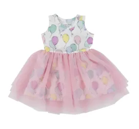 Balloons Twirly Tank Tutu Dress