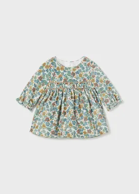 Bamboo Green Floral Dress - Select Size