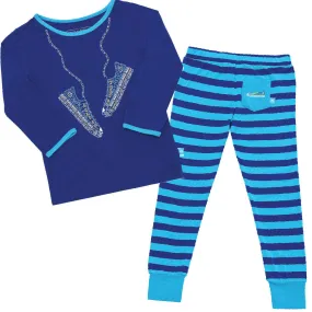 Bamboo long John Pyjamas - Jack's Sneakers