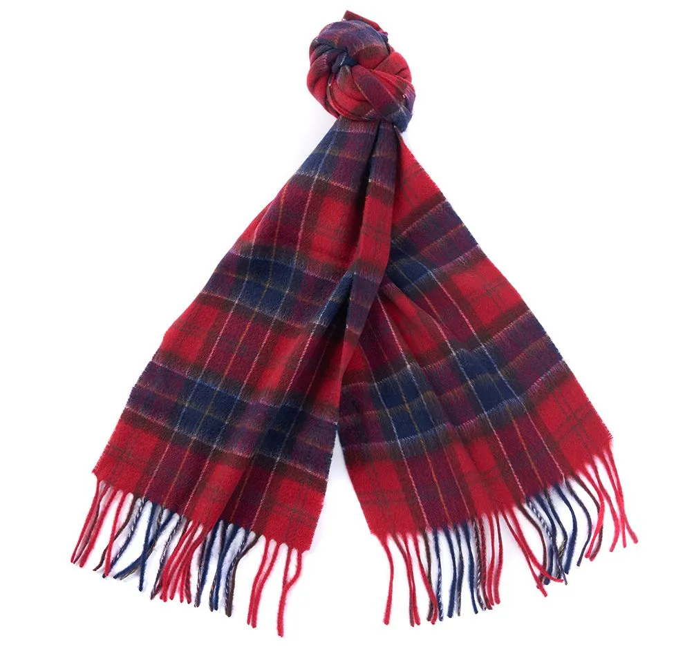 Barbour Lambswool Tartan Scarf & Glove Gift Set