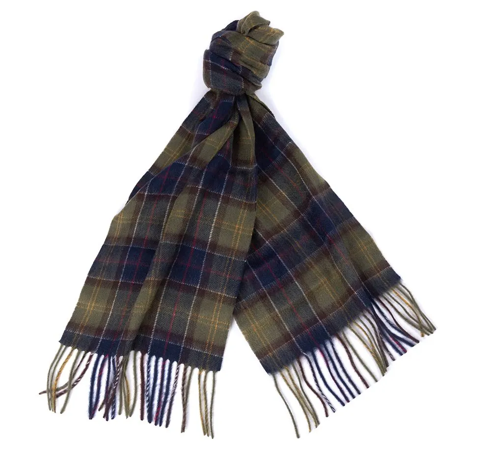 Barbour Lambswool Tartan Scarf & Glove Gift Set