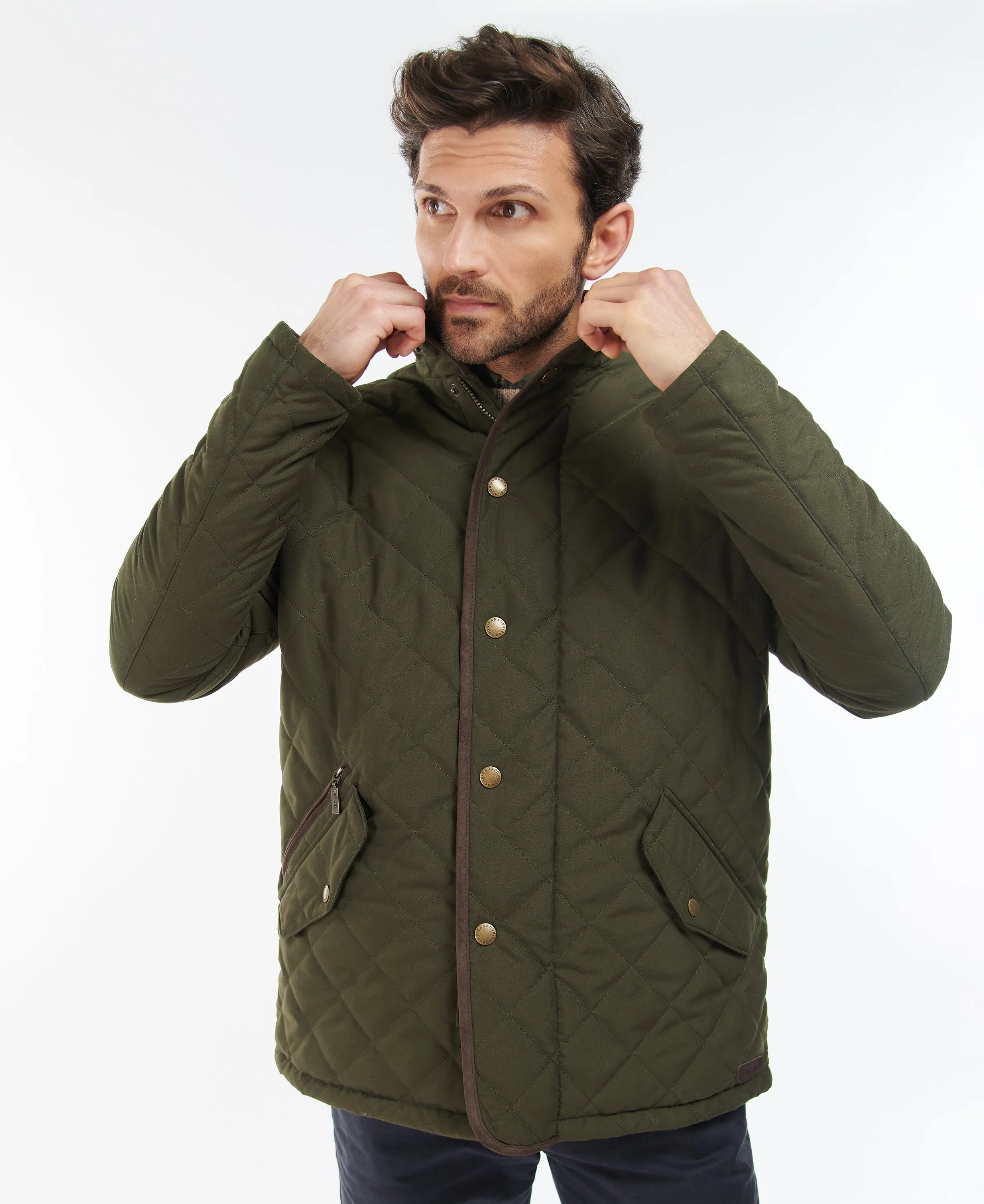 Barbour Waterproof Shoveler Quilted Jacket