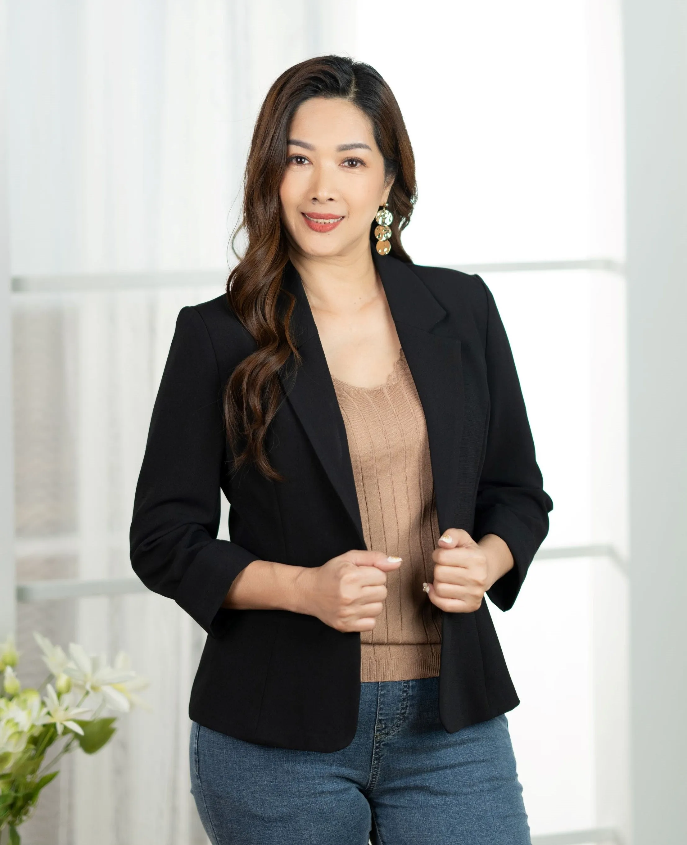 Basic One Lapel Blazer