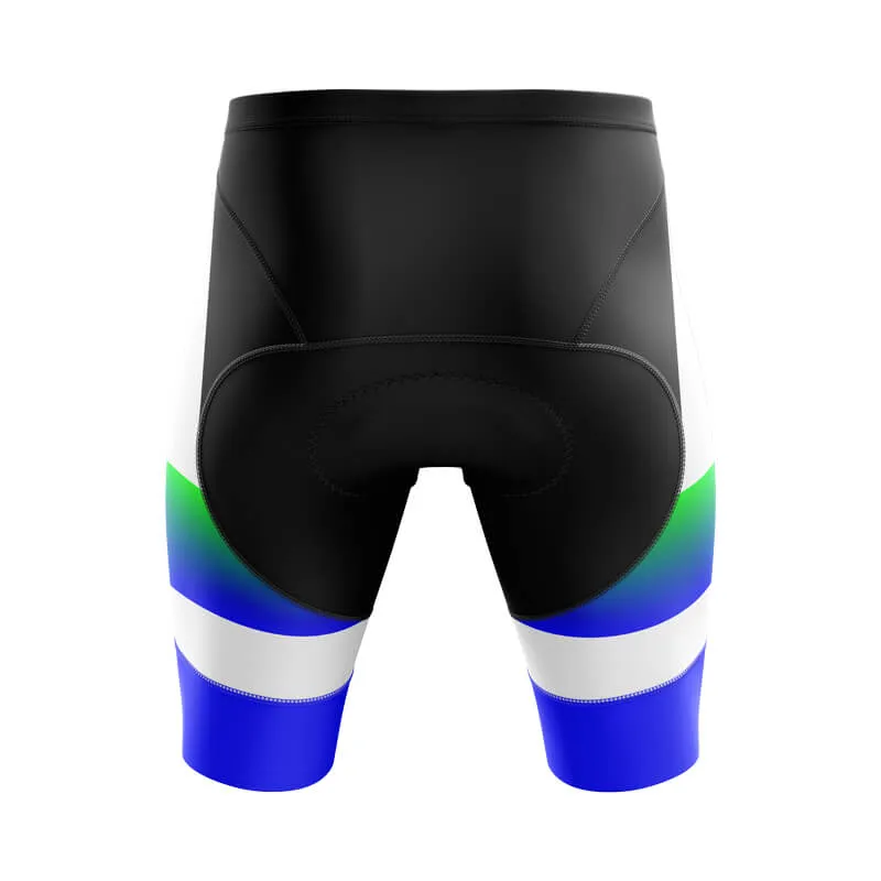 BB Gradient Bibs & Shorts (Blue-Green)