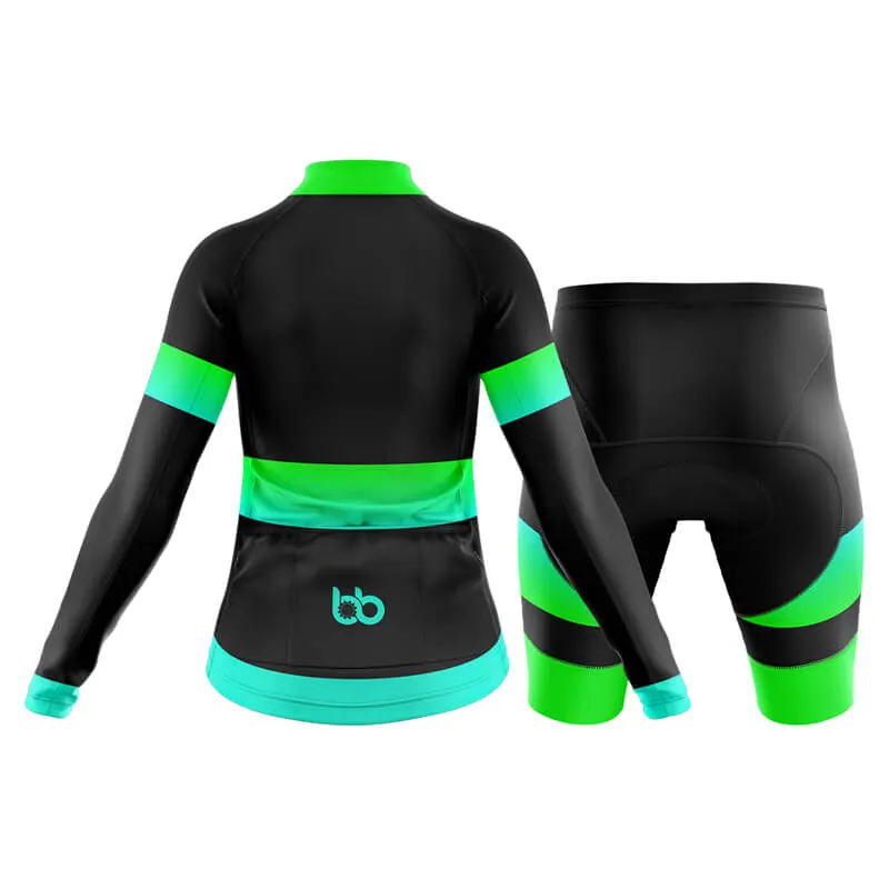 BB Gradient Club Cycling Kit (Green-Teal)