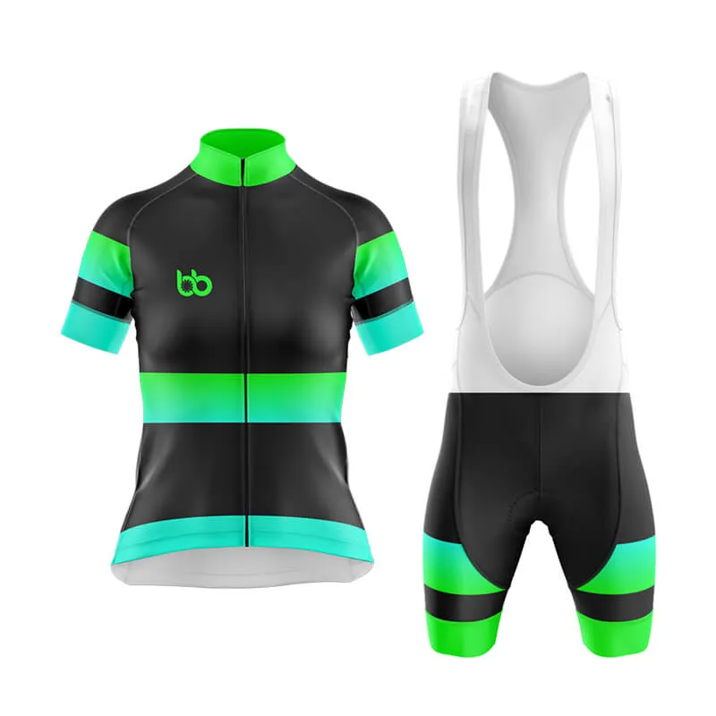 BB Gradient Club Cycling Kit (Green-Teal)