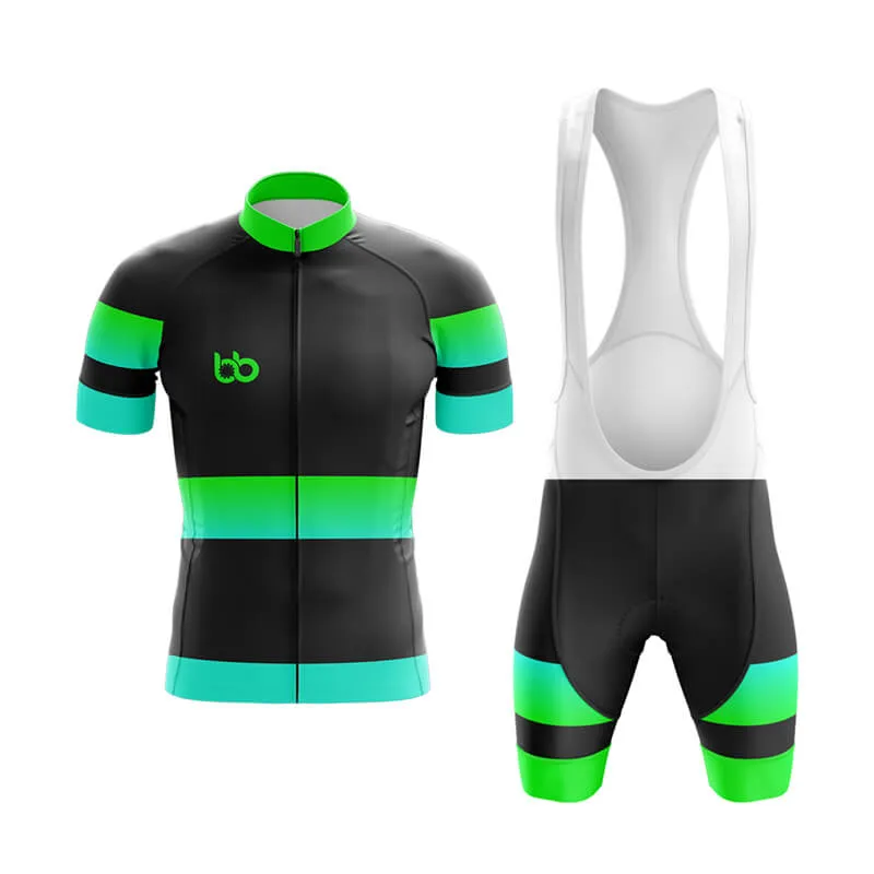 BB Gradient Club Cycling Kit (Green-Teal)