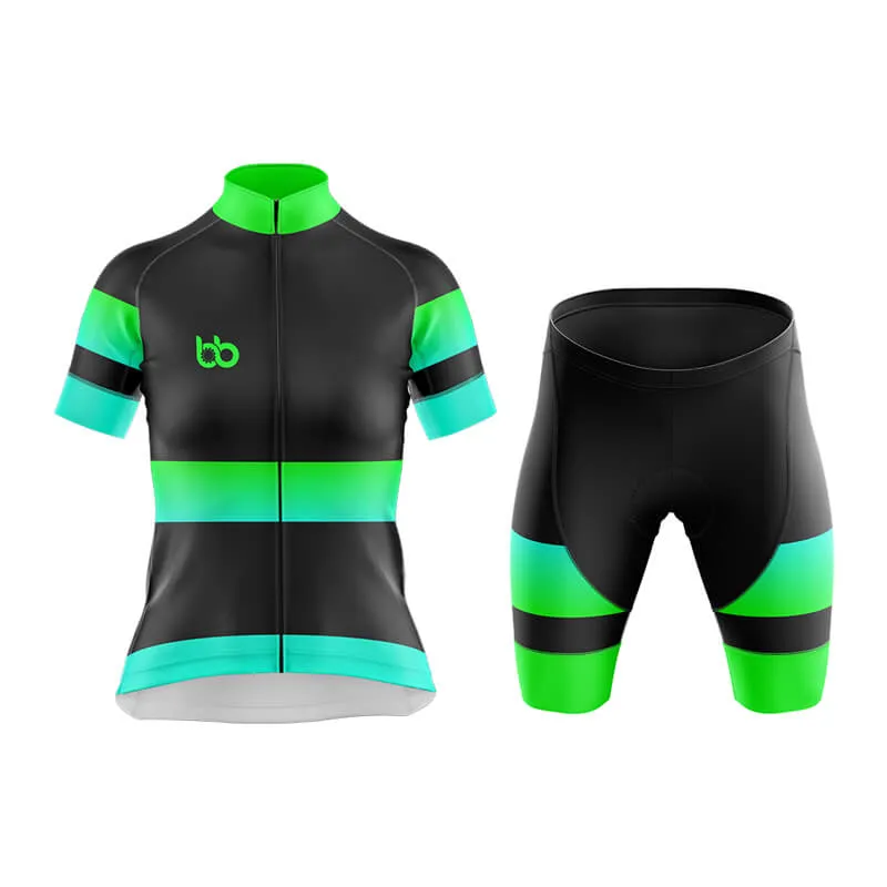 BB Gradient Club Cycling Kit (Green-Teal)