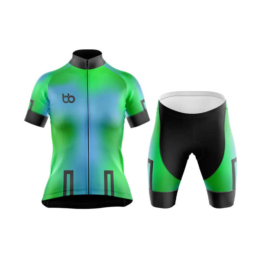 Bicycle Booth Prism (Blue-Green) Club Cycling Kit