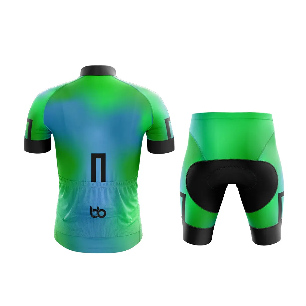 Bicycle Booth Prism (Blue-Green) Club Cycling Kit