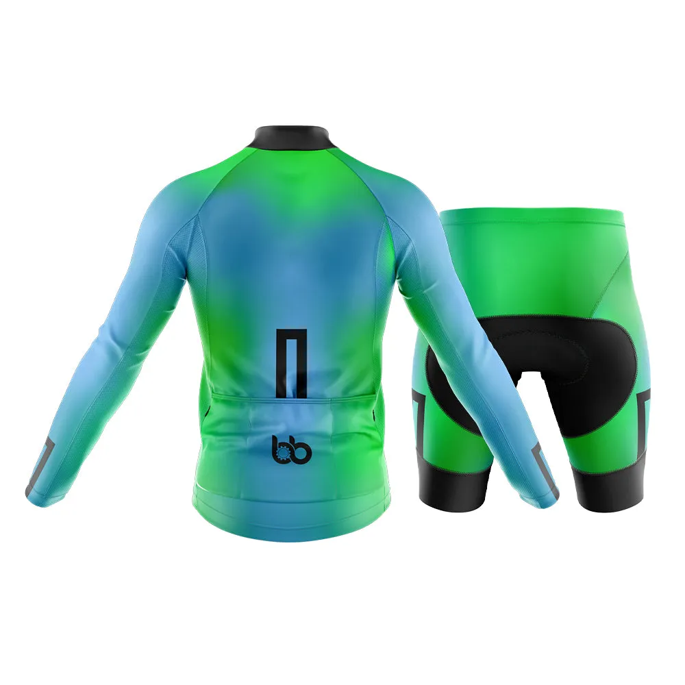 Bicycle Booth Prism (Blue-Green) Club Cycling Kit