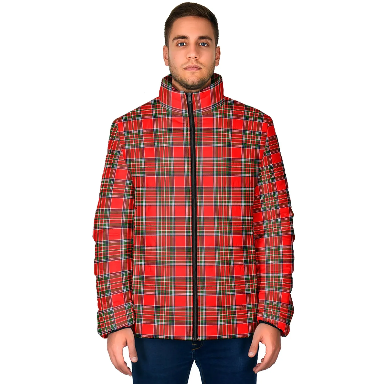 Binning Tartan Padded Jacket