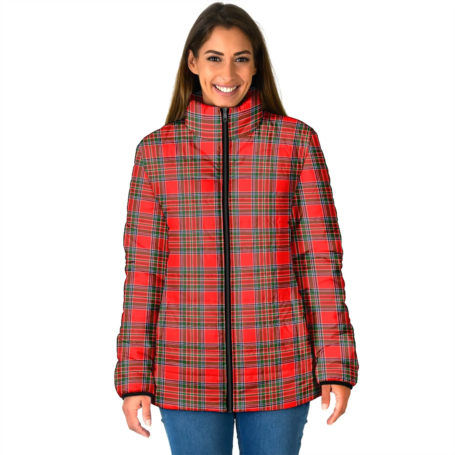 Binning Tartan Padded Jacket