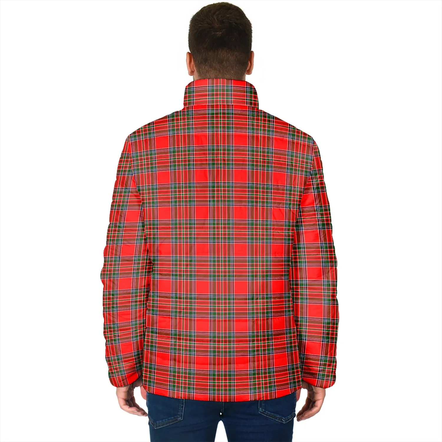 Binning Tartan Padded Jacket