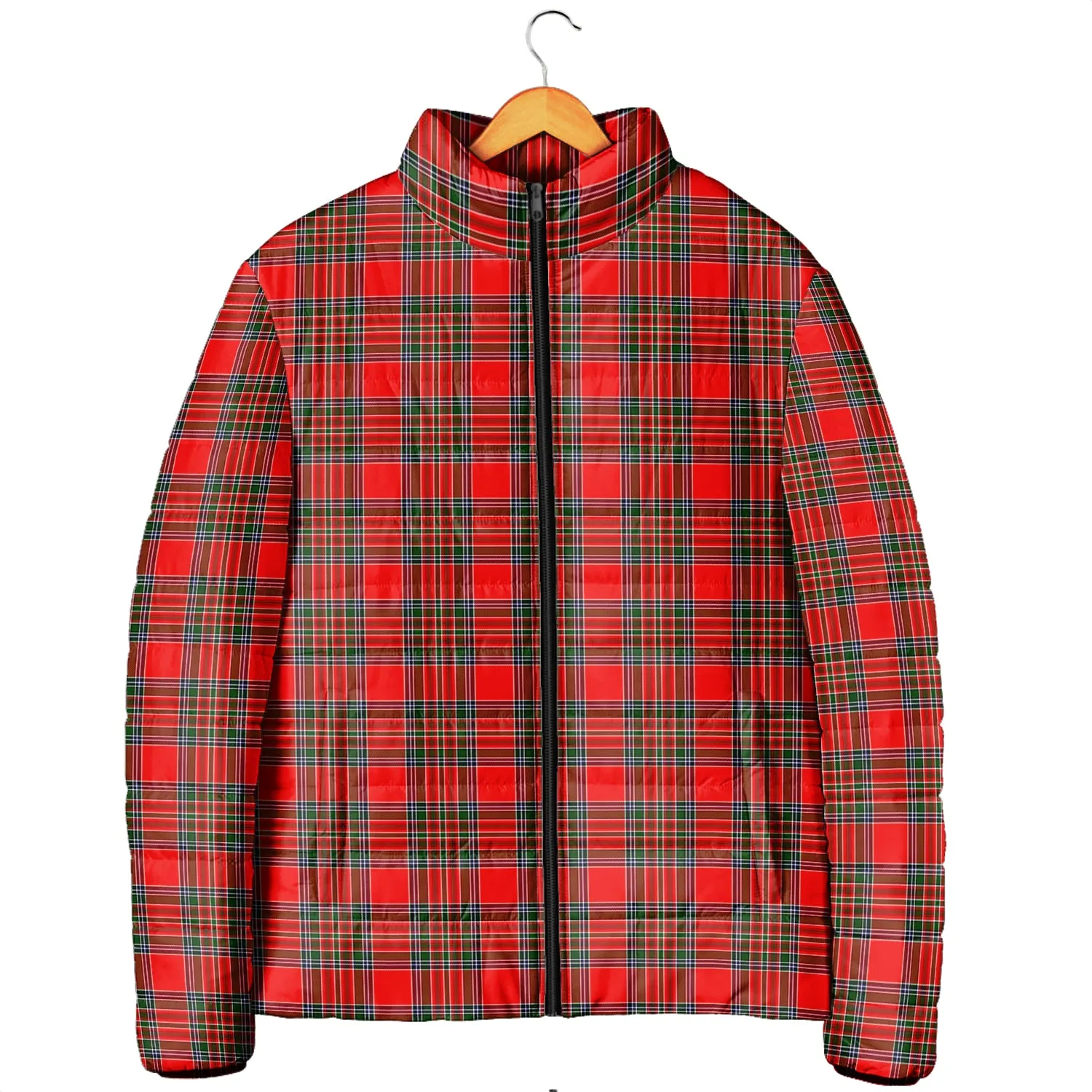 Binning Tartan Padded Jacket