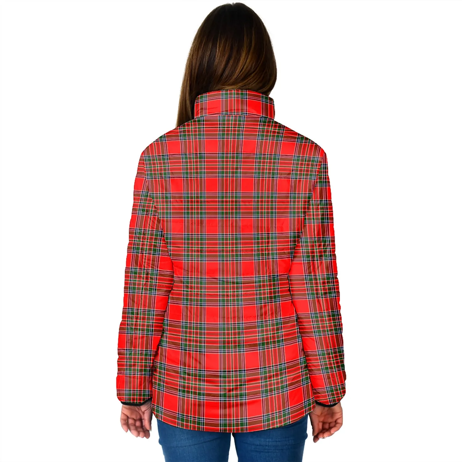 Binning Tartan Padded Jacket