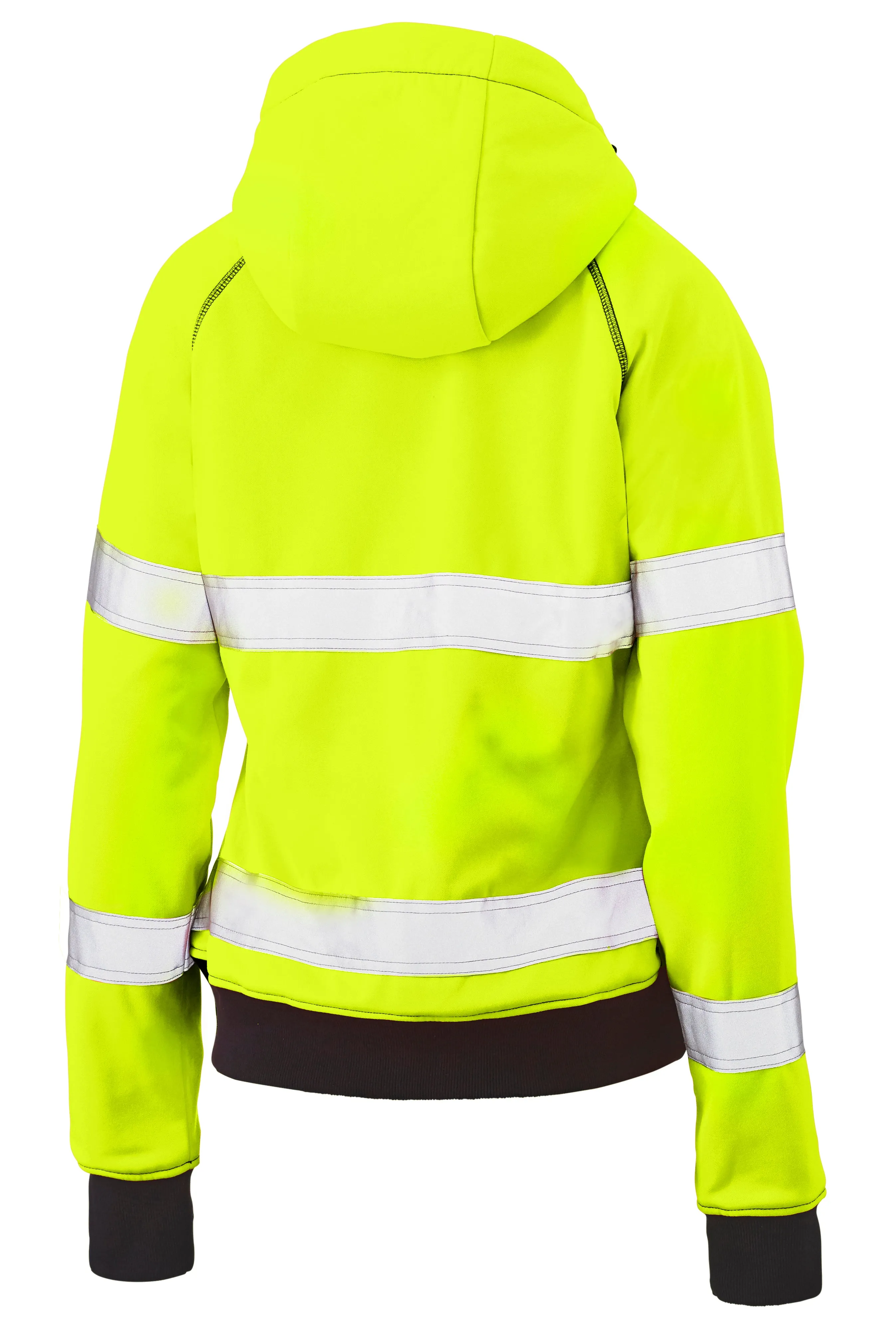 BKL6819T Bisley Womens Taped Hi Vis Fleece Hoodie