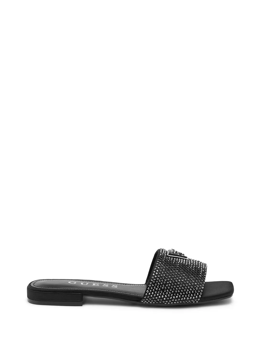 Black Tamedi Slide Sandals