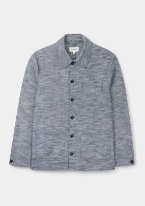 Blue Melange Chore Jacket