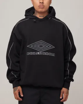 Boiler Room X Umbro Hoodie Black