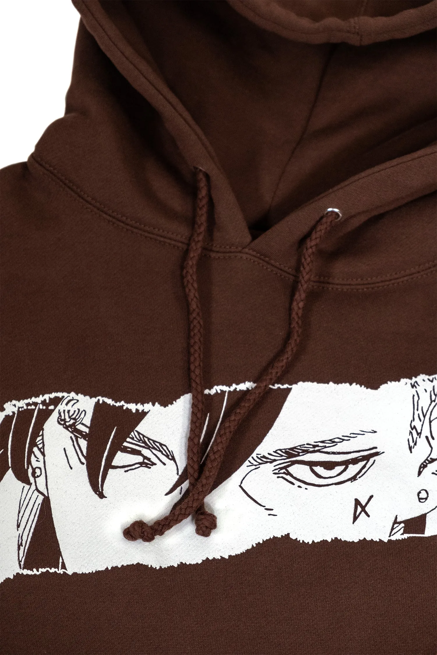 Boruto: Two Blue Vortex Kawaki Eyes Hoodie - Brown