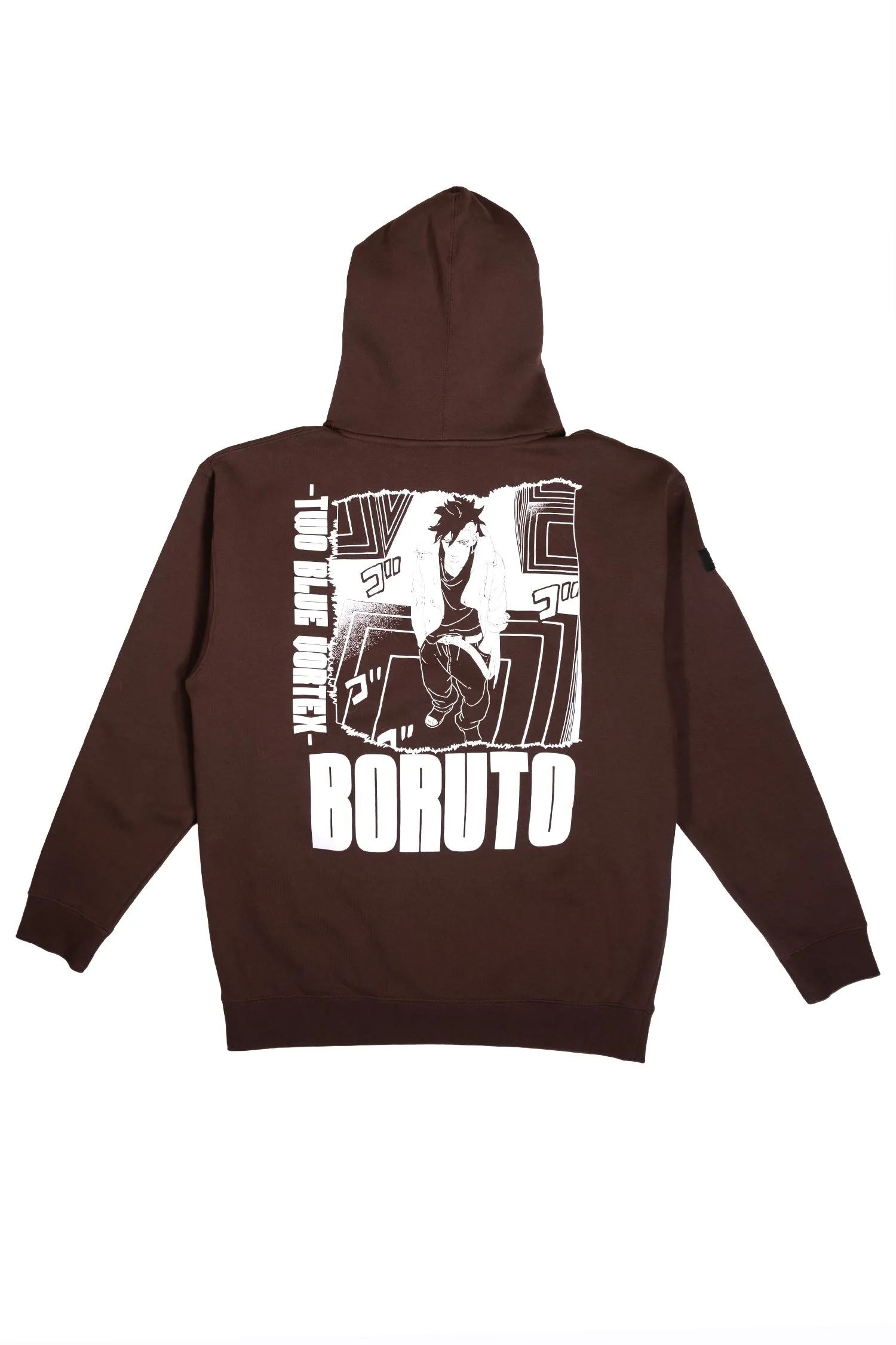 Boruto: Two Blue Vortex Kawaki Eyes Hoodie - Brown