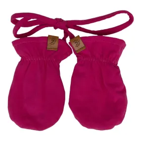 Calikids Mid Season Thumbless Light Mitts - Fuschia (0-9 Months)