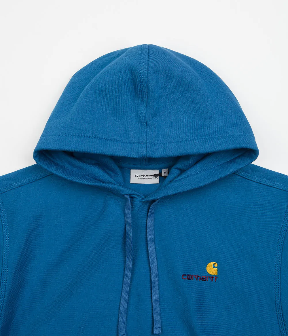 Carhartt American Script Hoodie - Amalfi