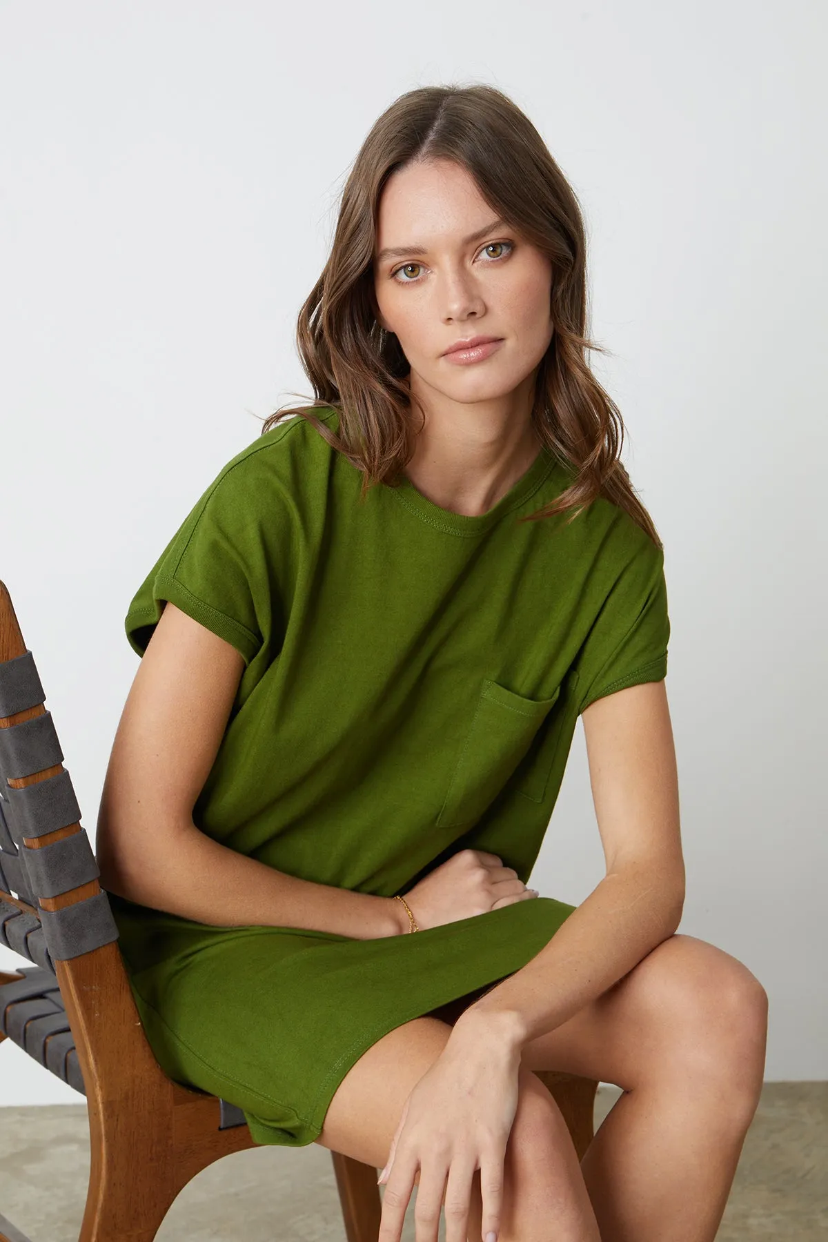 CASSIDY CREW NECK DRESS