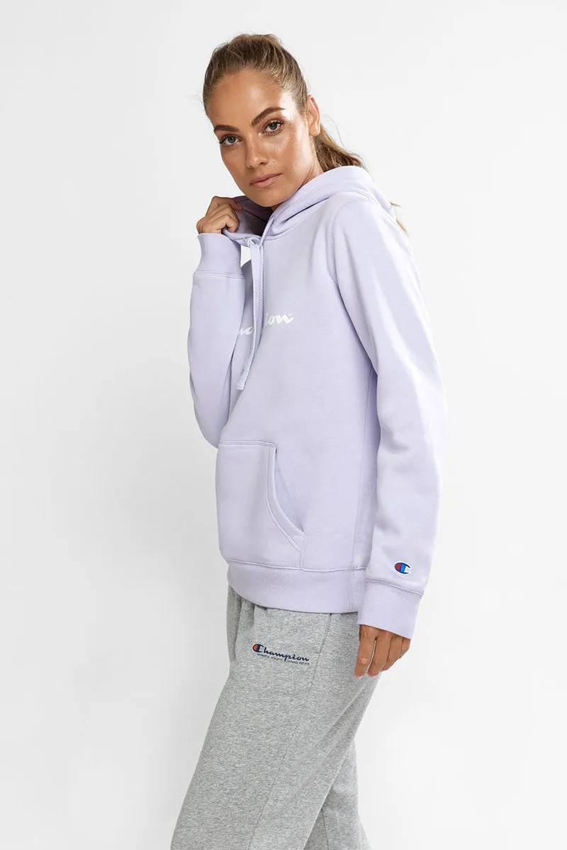 Champion Script Hoodie - Candytuft