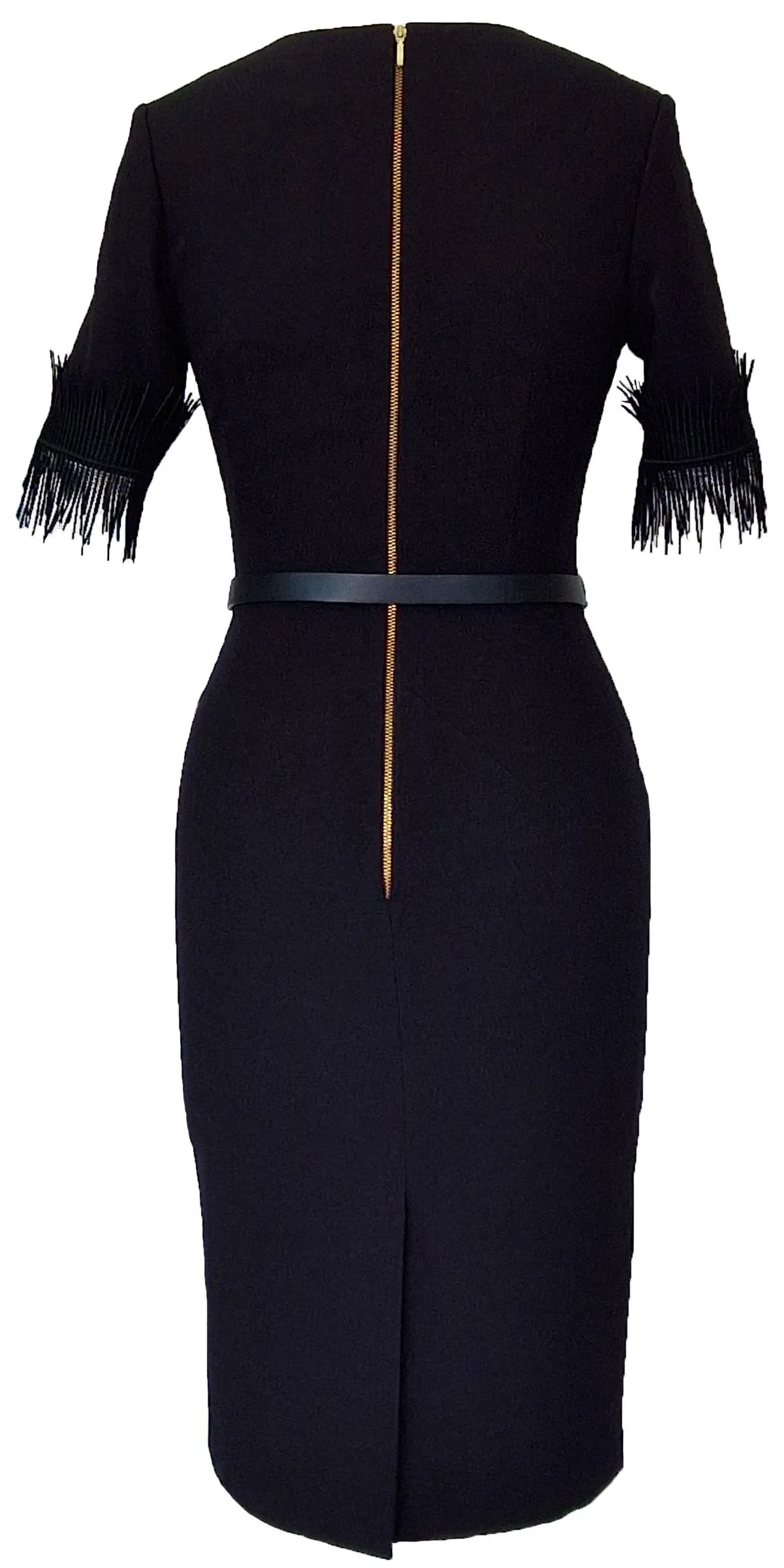 Chiara Black Dress With Belt