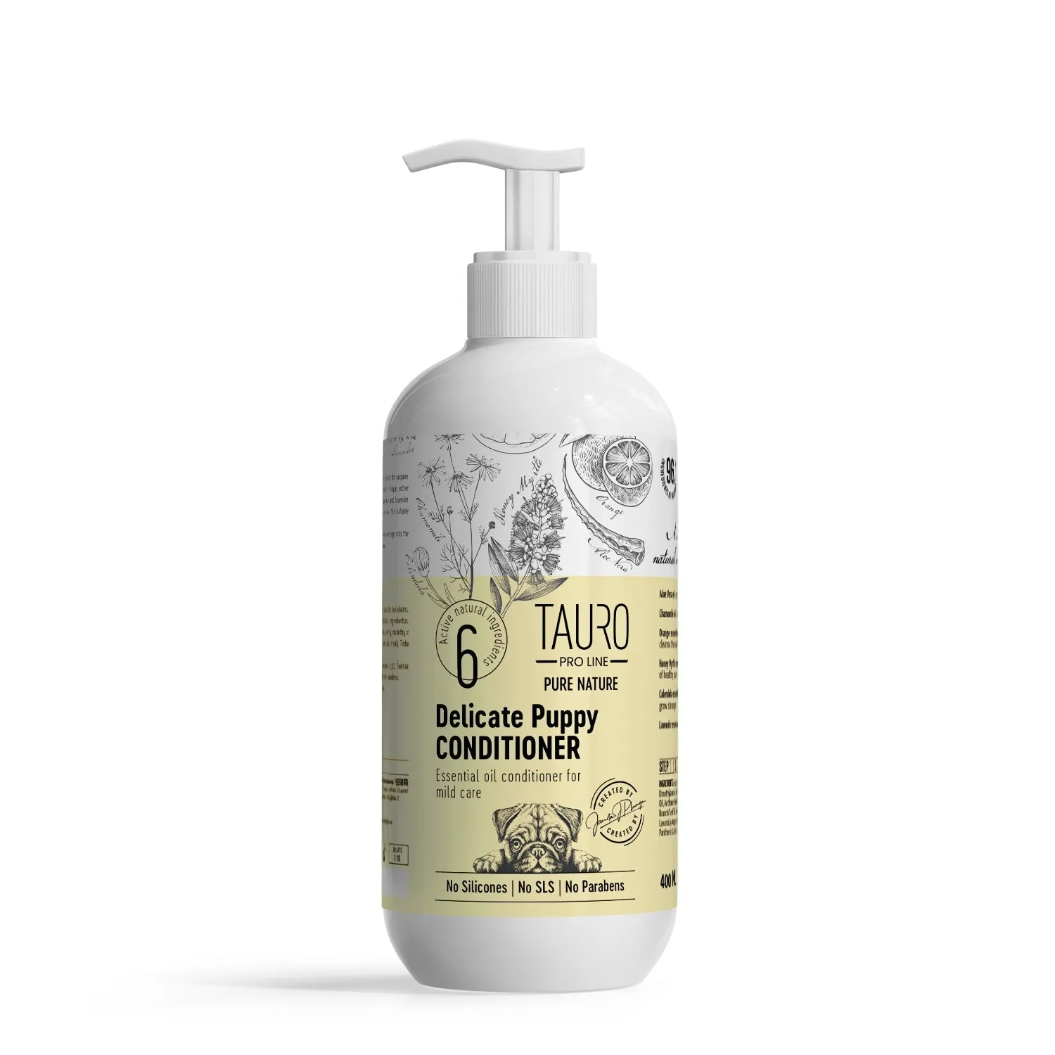 CLEARANCE Tauro Pro Line Pure Nature Delicate Puppy & Kitten Conditioner For Gentle Care Of Puppies & Kittens Sensitive Skin And Coat