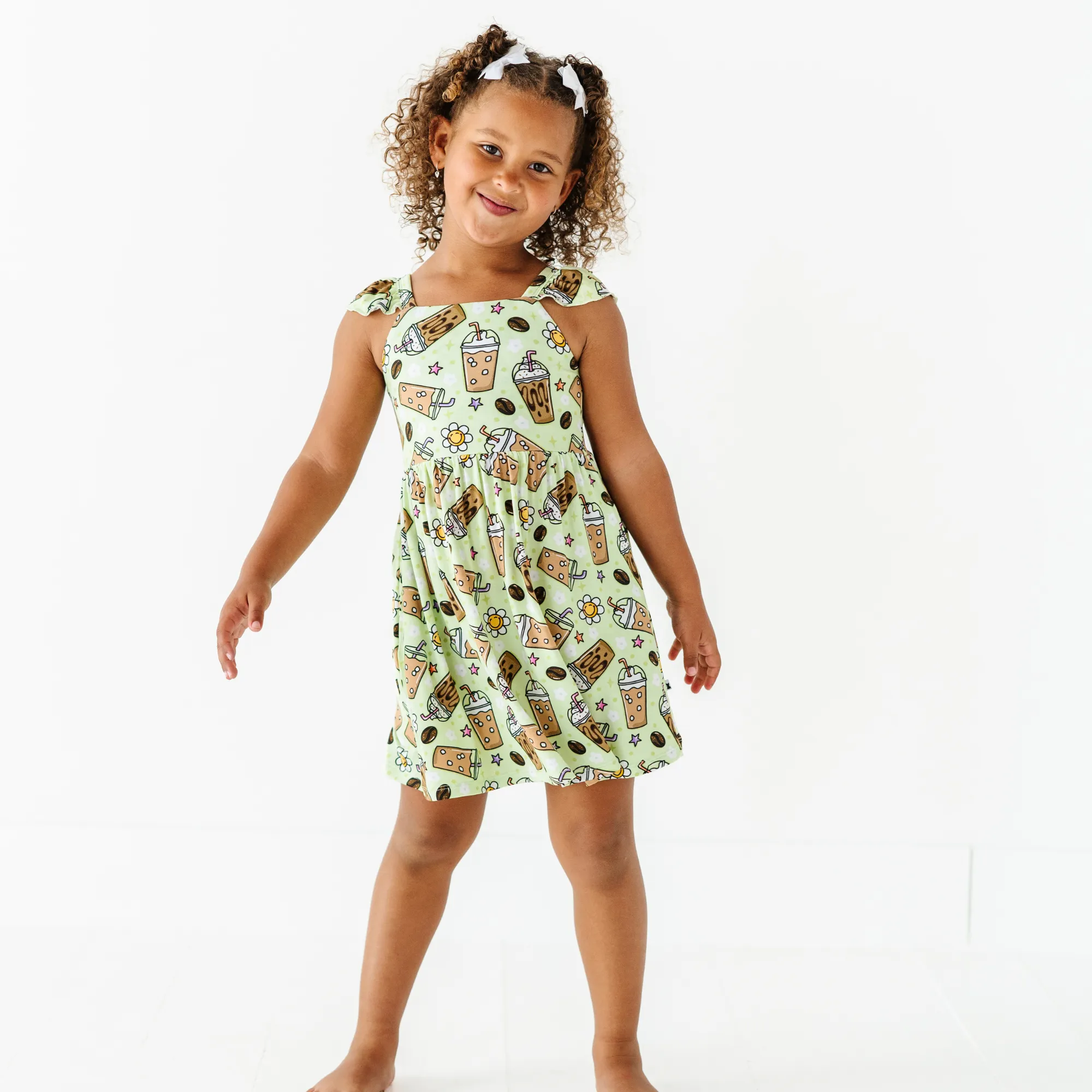 Cold Brew Crew Toddler/Girls Dress