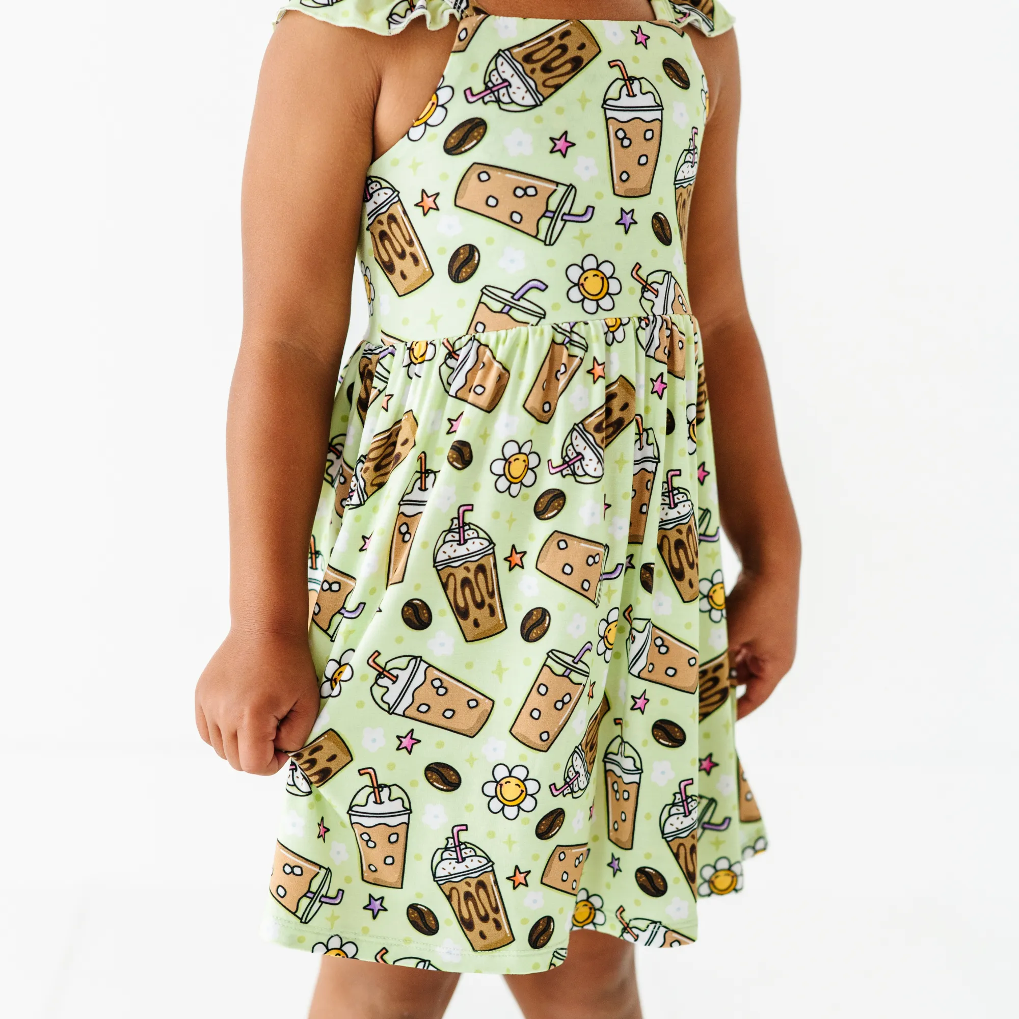 Cold Brew Crew Toddler/Girls Dress