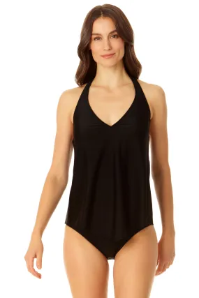 Coppersuit - Women's Scarf Hem Tankini Swim Top